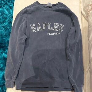 Naples Florida Women's Gray Sweater